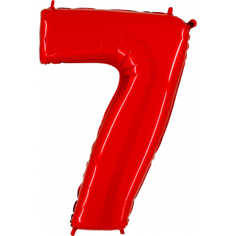 NUMERO 7 ROSSO CM.102