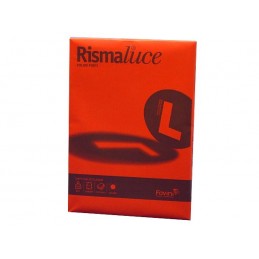 RISMALUCE A4 200GR 125FG ROSSO