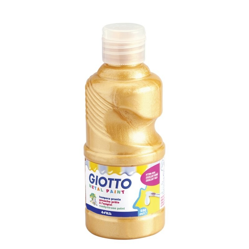 TEMPERA FILA METAL 250ML ORO