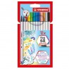 STABILO PEN 68 BRUSH 12 PEZZI