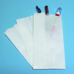 SACCHET.KRAFT BIANCO 12X23...