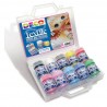COLORE PER STOFFA 35ML.VAL.10COL.ASS.