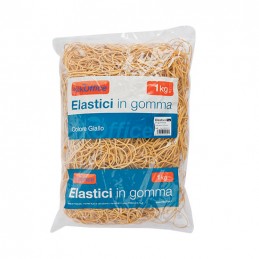 ELASTICO 1KG.GIALLO DIAM.40