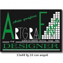 ARTGRAF 33X48 FG.10 NERO C/ANG.